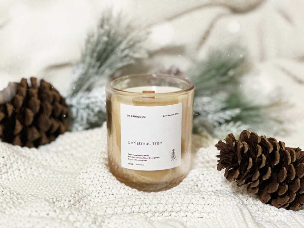 Christmas tree Coco Apricot Candle