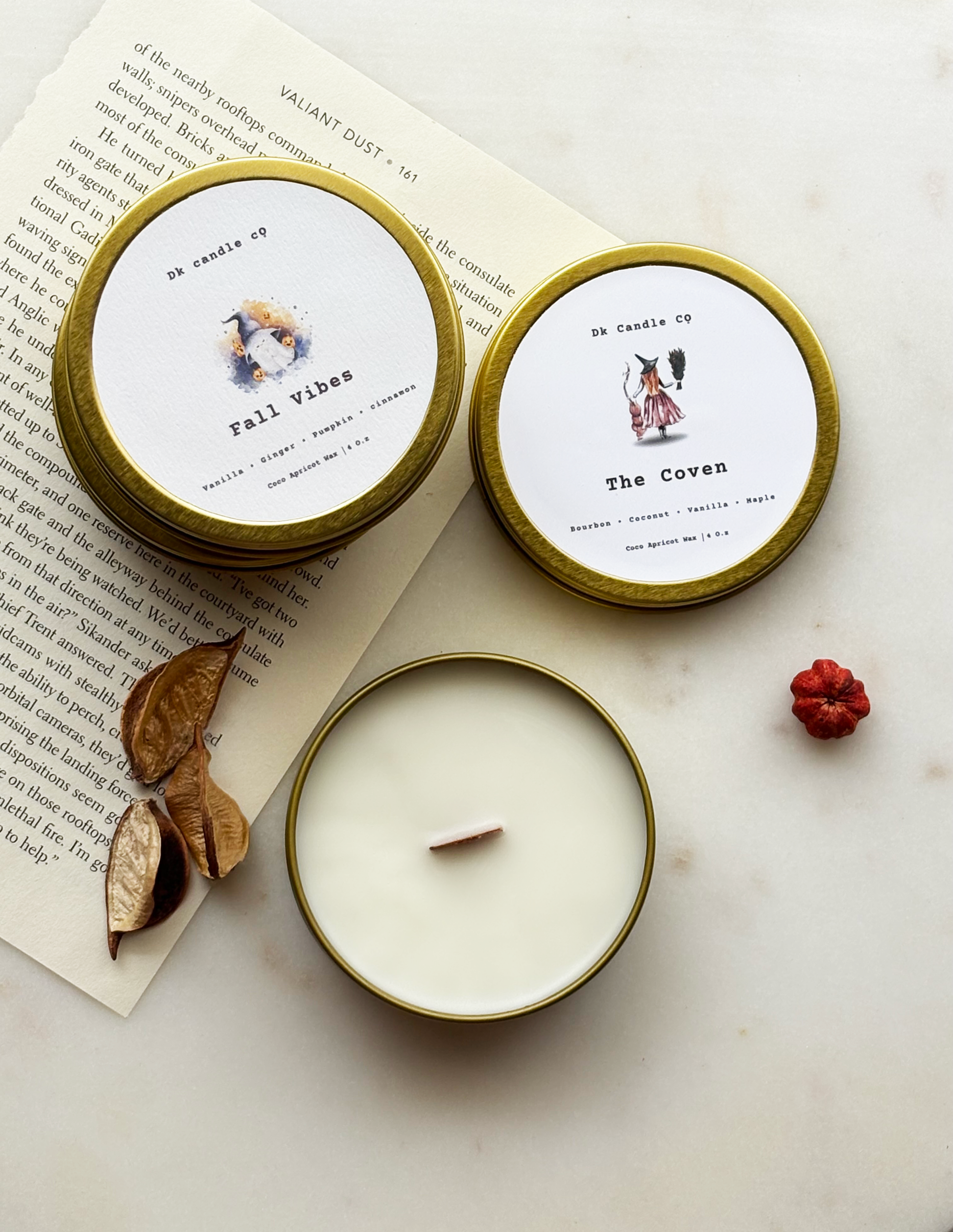 Autumn Spell- Travel Candle