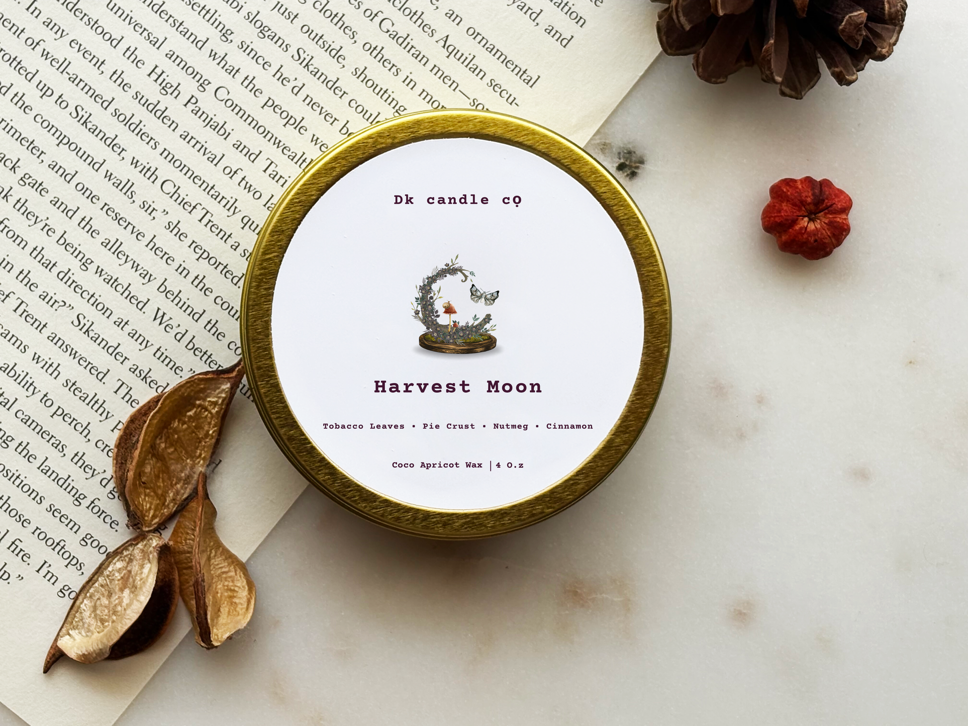 Harvest Moon - Travel Candle