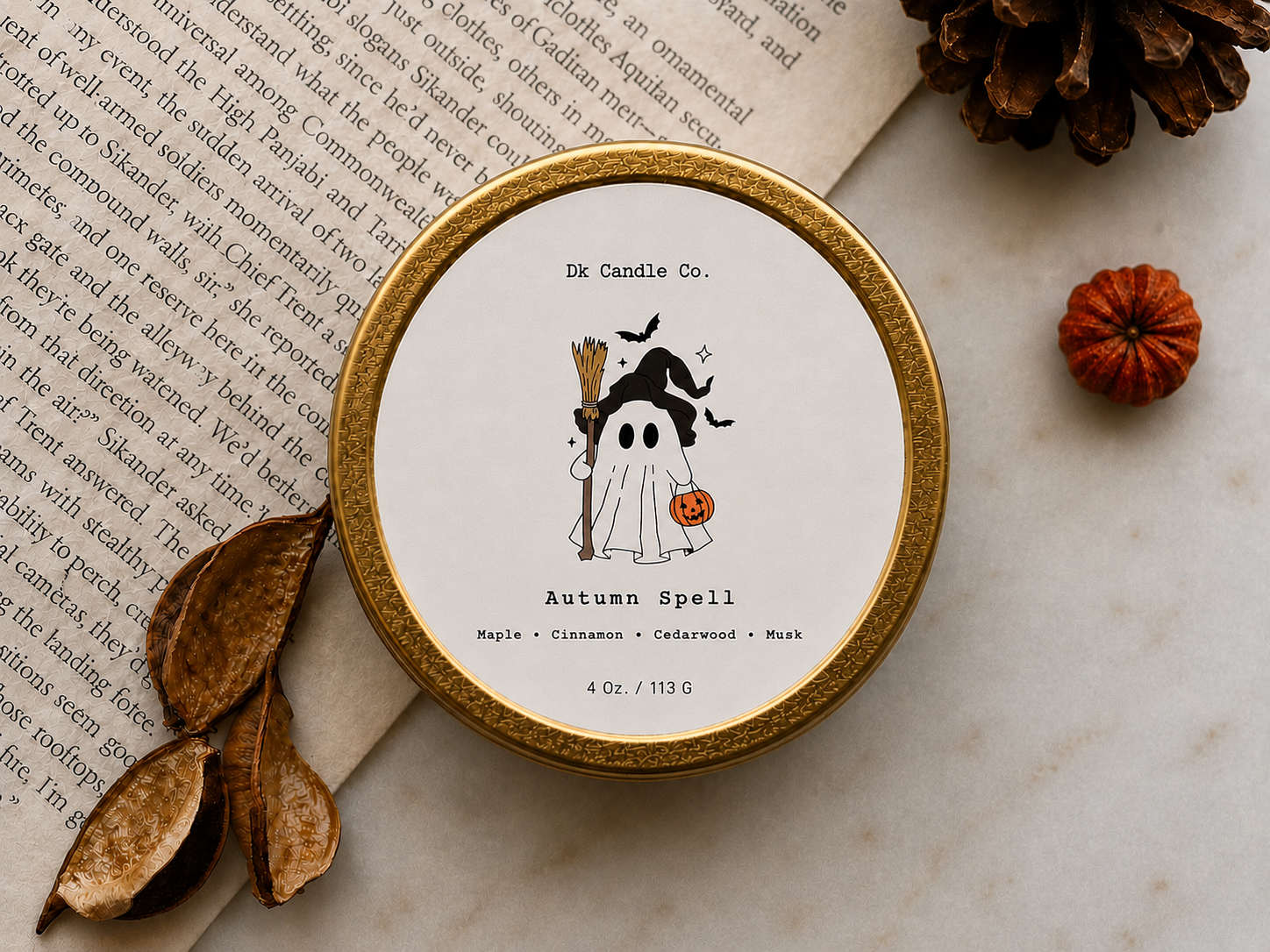 Autumn Spell- Travel Candle