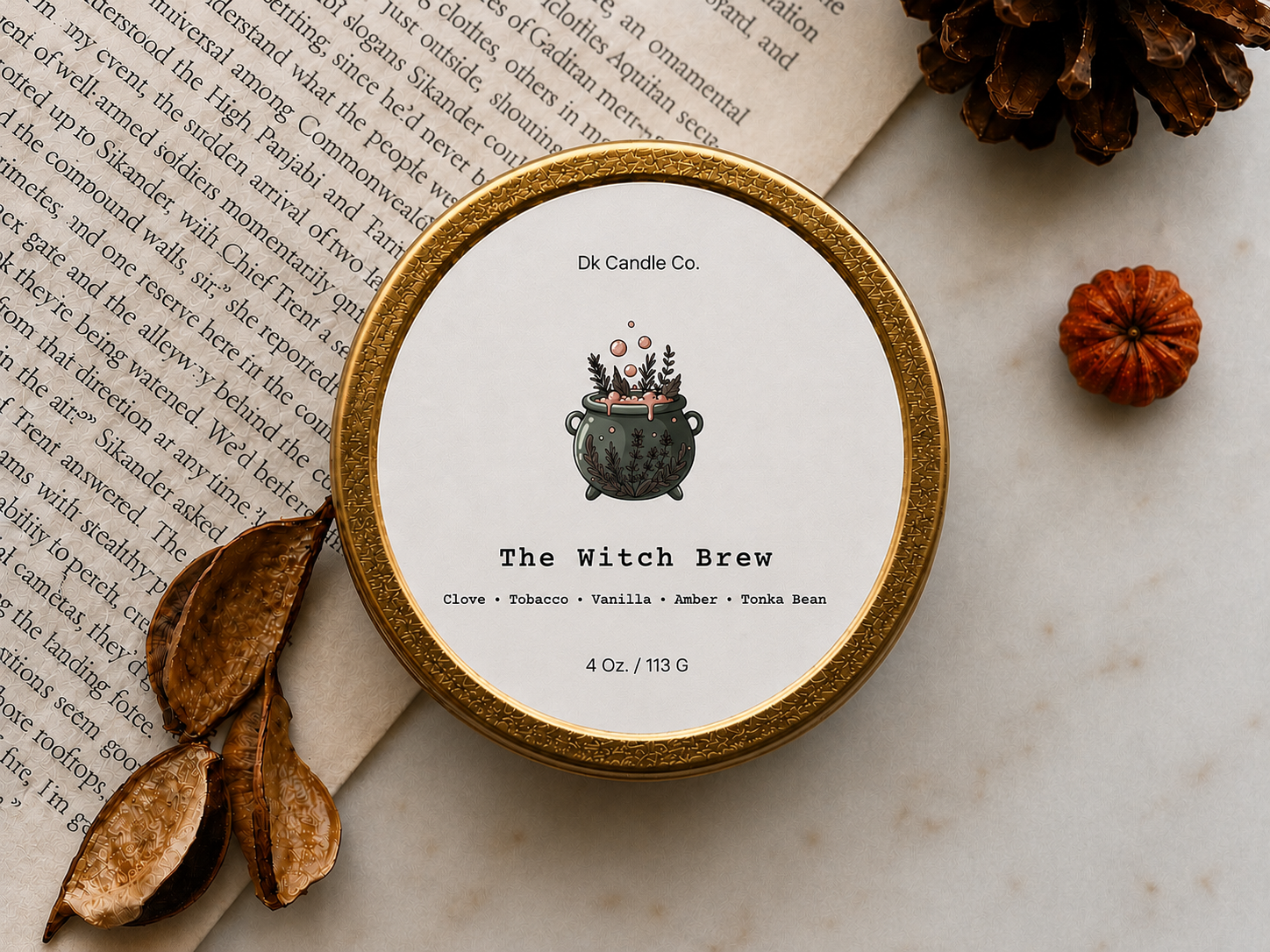 The Witches Brew - Travel Candle