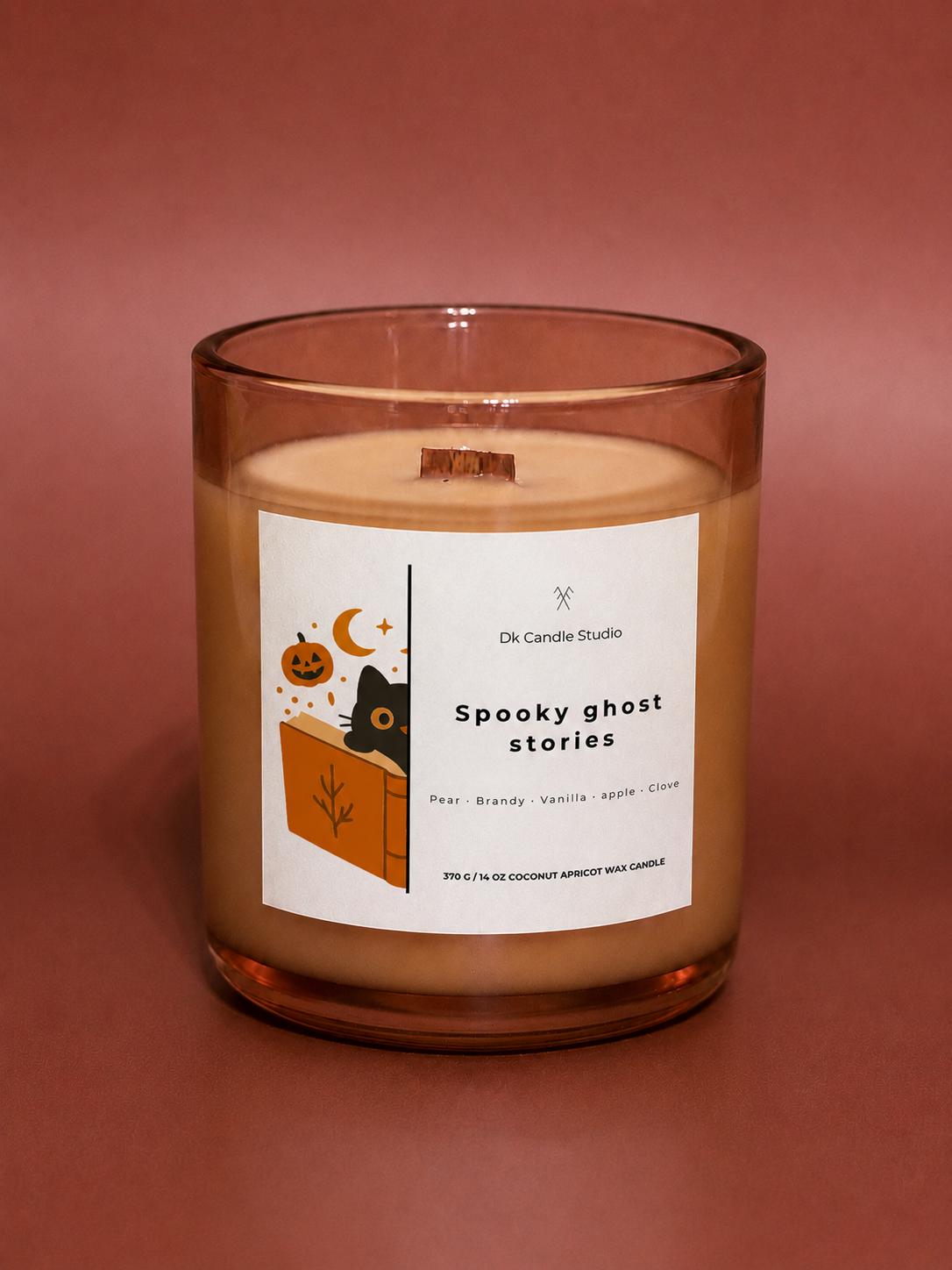 Spooky Ghost Stories Candle