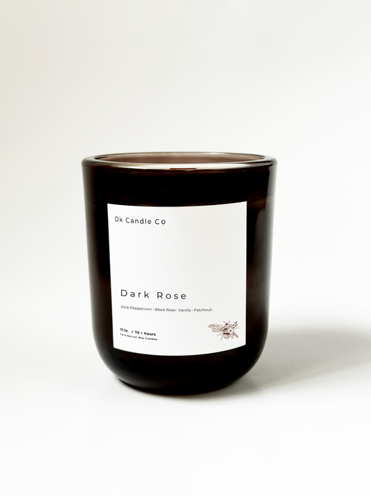 Dark Rose Coco Apricot Candle