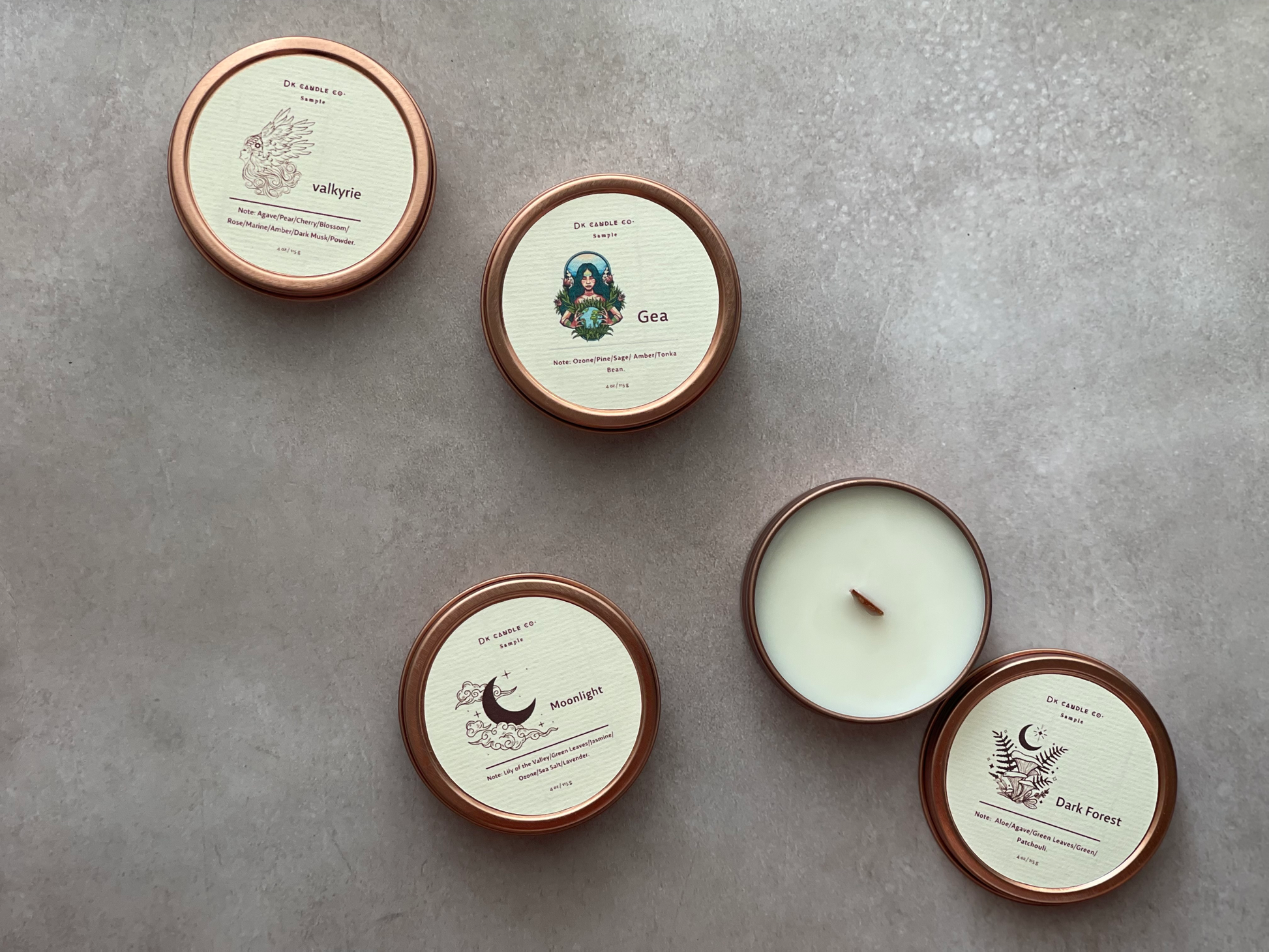Candle Tin Discovery KIt
